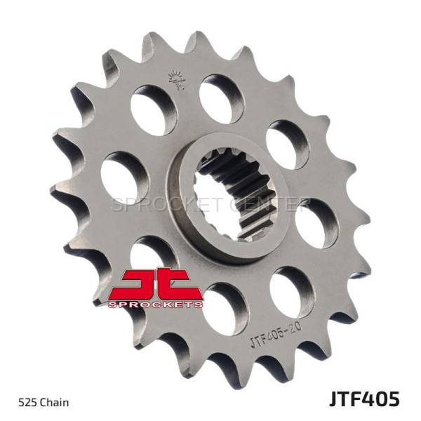 Superlite Sprockets - JT (#405) 525 Pitch Chromoly-Steel Front Sprocket - BMW F800R