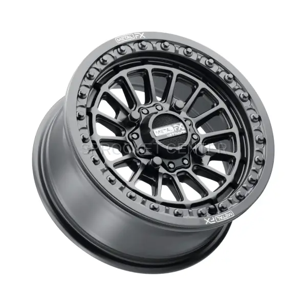 Metal FX - Metal FX DELTA Beadlock Wheel 15"x7" (4x156) SATIN BLACK