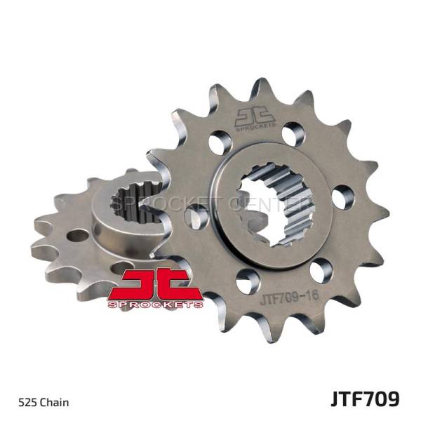 Superlite Sprockets - JT Sprockets (#JTF709) 525 Pitch Chromoly-Steel Front Sprocket - APRILIA
