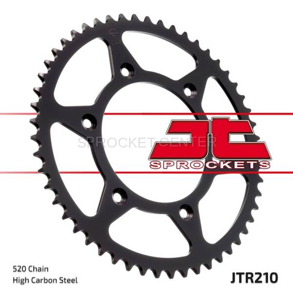 JT Sprockets - JT Sprockets (#JTR210SC) 520 Pitch Steel Rear Sprocket - HONDA CRF300L