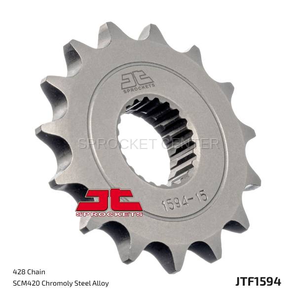 JT Sprockets - JT Sprockets (#JTF1594) 428 Pitch Front Sprocket - Yamaha XT250