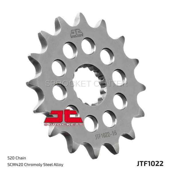 JT Sprockets - JT SPROCKETS (#JTF1022) 520 Pitch Chromoly-Steel Front Sprocket - ROYAL ENFIELD