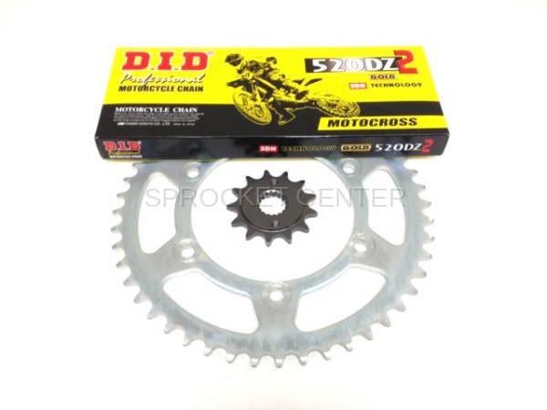 KLX300 ('21-26) Stell Sprocket & Chain Kit
