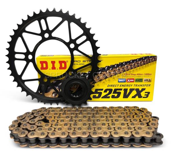 SV650-S model Sprockets & Chain Kit