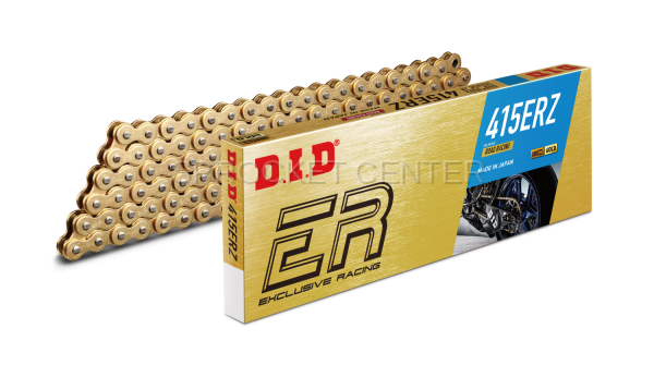 DID Chain - DID 415 ERZ Non-O'ring Race Chain - GOLD (choose length)