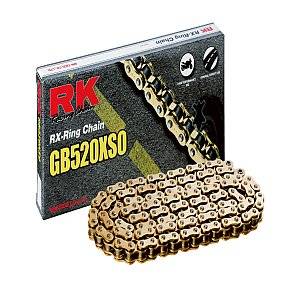 RK Chain - RK Chain 520 XSO series X'ring Chain - GOLD or NATURAL (choose length) - Image 2