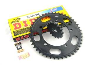 530 Chain Kit - Steel Sprocket Set with Choice of X'ring Chain - TRIUMPH 1000 Daytona '91-95