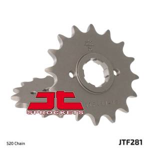 JT Sprockets - JT Sprockets (#JTF281) 520 Pitch Chromoly-Steel Front Sprocket - HONDA - Image 1
