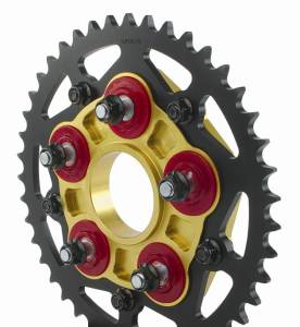 Sprocket Center - 520 Conversion Quick-Change Sprocket Kit - SUPERLITE Sprockets with Choice of Chain - DUCATI 998 SBK '02-04 - Image 4