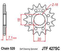 JT Sprockets - JT Sprockets (#JTF427) 520 Pitch Front Sprocket - Suzuki MX - Image 2
