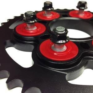 Superlite Sprockets - SUPERLITE (#50801R) 525 Pitch Steel Rear Sprocket (6 HOLE) - DUCATI - Image 2