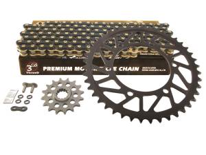 Superlite Sprockets - 525 Chain Kit - SUPERLITE RS Steel Sprocket Set with Choice of Chain - KTM 950/990 Supermoto - Image 3