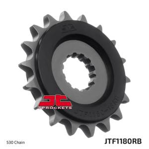 JT Sprockets - JT Sprockets (#JTF1180RB) 530 Pitch Rubber Dampened Front Sprocket - TRIUMPH - Image 1