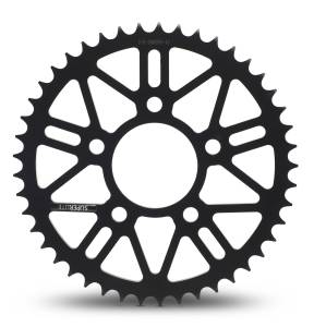 SUPERLITE RSX 525 Pitch Black Steel Rear Sprocket (#164802RX) BMW with HP4 or Forged Wheels