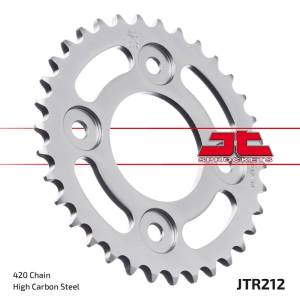 JT Sprockets - JT Sprockets (#JTR212) 420 Pitch Steel Rear Sprocket - HONDA Grom ('13-21)  / Monkey - Image 1