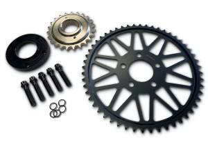 1200 Sportster ('04-21) Chain Conversion Kit - Steel Sprocket Set with Choice of Chain - HARLEY DAVIDSON