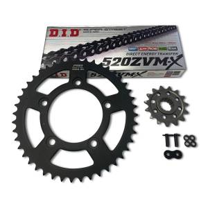 Superlite Sprockets - 520 Chain Kit - SUPERLITE RSX Steel Sprocket Set With Choice Of Chain - DUCATI 800 Desert Sled (17-24) - Image 2