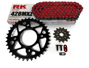 428 Conversion Kit - SUPERLITE Steel Sprockets with Choice of Chain - HONDA Monkey 125 ('19-21)