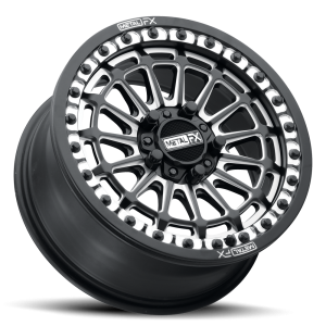 Metal FX - Metal FX DELTA R Beadlock Wheel 15"x7" (5x114) BLACK CONTRAST CUT - RZR Pro R / Turbo R (22-23) - Image 1