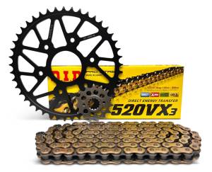 520 Chain Kit - SUPERLITE Sprocket Set with Choice of Chain - KTM RC 390 