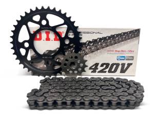 Superlite Sprockets - 420 Chain Kit - SUPERLITE RS Series Steel Sprockets with Choice of Chain - HONDA 125 MONKEY ('19-21) - Image 2