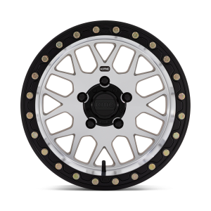 KMC Wheels - KMC Grenade Beadlock Wheel 15"x10" (5x114) SILVER MACHINED - RZR Pro R / Turbo R (22-25) - Image 3