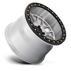 KMC Wheels - KMC Grenade Beadlock Wheel 15"x10" (5x114) SILVER MACHINED - RZR Pro R / Turbo R (22-25) - Image 2