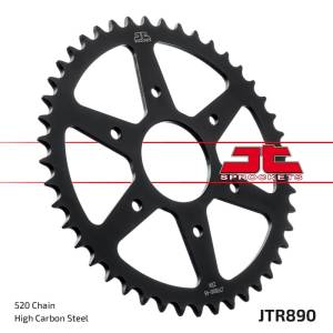 JT Sprockets - JT SPROCKETS (#890) 520 Pitch Steel Rear Sprocket - KTM/ HUSQVARNA - Image 1