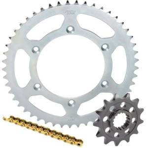 520 Chain Kit - SUNSTAR Steel Sprockets with Chain -  HONDA XR650L ('93-24)