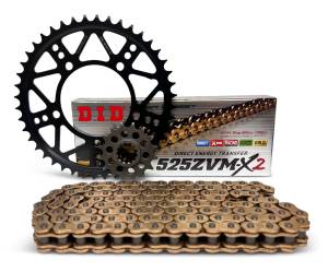 525 Chain Kit - SUPERLITE RSX Steel Sprocket Set with Choice of Chain - APRILIA 1100 Tuono V4 (’21-24)