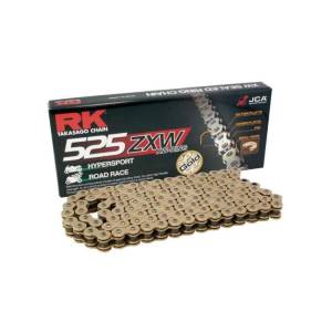 RK Chain - 520 ZXW Heavy Duty X'ring Chain - GOLD (choose length)