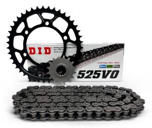 Sprocket Center - Copy of 525 Chain Kit - Steel Sprocket Set with Choice of Chain - YAMAHA Tracer 9 / GT ('21-25) - Image 1