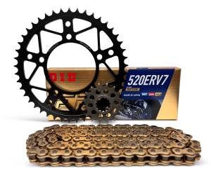 520 Chain Kit - SUPERLITE RSX Steel Sprocket Set with Choice of Chain - DUCATI 797 Monster