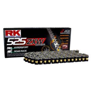 RK Chain - 520 ZXW Heavy Duty X'ring Chain - BLACK (choose length)
