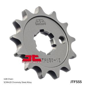 JT Sprockets (#JTF555) 428 Pitch Chromoly-Steel Front Sprocket